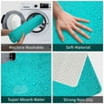 thumbnail image 3 of Pofeuu water droplets Print Flannel Doormats Rug16"x24"Rug Washable Doormats Indoor Outdoor Rugs for Layered Front Door Mats, Porch, Kitchen, Entryway, 3 of 7