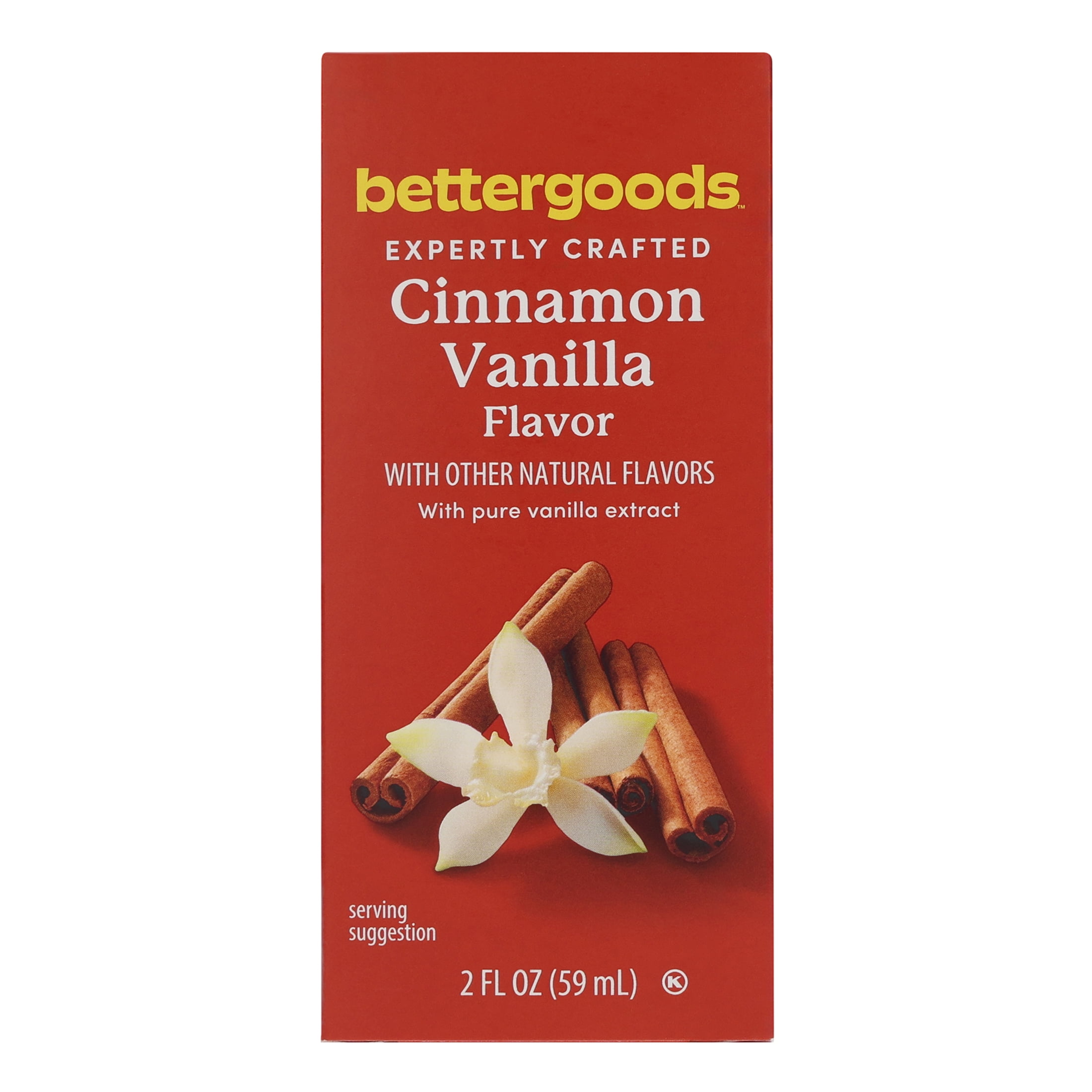 bettergoods Cinnamon Vanilla Flavor, 2 fl oz