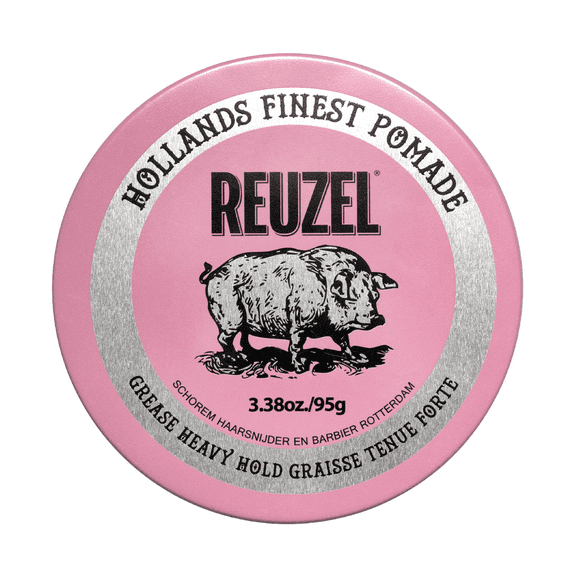 Reuzel Pink Heavy Grease Pomade 3.38 oz