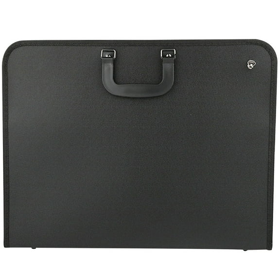 SEWCHICS Black Art Portfolio Case 18” X 13” with Shoulder Strap