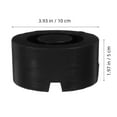 thumbnail image 2 of Luxshiny 2Pcs Black Rubber Jack Pads for Trailer Jack Block Stable Support Antislip Auto Lift Pads, 2 of 7