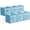Blue, variant on STOWM 11”x11”x11” 6-Pack Foldable Storage Bins Collapsible Closet & Toy Organization Boxes Space Saving Fabric Cubes for Shelves Beige