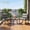 3-Piece Gray, variant on 3-Piece Outdoor Bistro Set with Glass Coffee Table, Aiho Outdoor Patio Conversation Set with Soft Cushion for Garden, Backyard, Poolside, Balcony - Gray