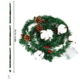 Spencer PreLit Artificial Christmas Garland with 20 LED Light Battery
