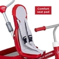 thumbnail image 3 of Radio Flyer 4-in-1 Stroll 'N Trike, Toddler Trike, Red Tricycle for Ages 1-5, Toddler Bike, 3 of 5