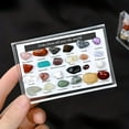 thumbnail image 5 of 24-Piece Natural Crystal Agate Stone Collection - Healing Energy Stones Specimen Set with 24 Unique Varieties - 9x6cm Display Box for Meditation & Decor, 5 of 8