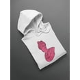 thumbnail image 3 of Pink Classic Sculpture Hoodie Women -Image by Shutterstock, Female Small, 3 of 4