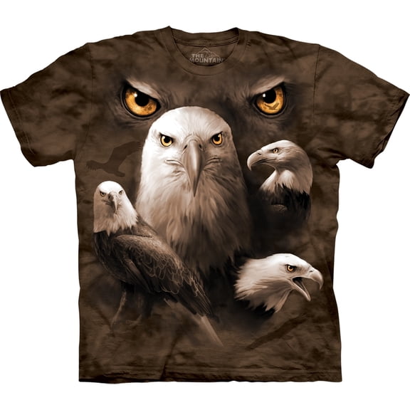 Eagle Moon Eyes Collage T-Shirt - Large