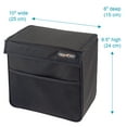 High Road TrashStand Leakproof and Weighted 2 gal Car Floor Trash Can