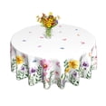 thumbnail image 1 of Mantel JYKCUL Spring Floral redondo 152 cm de poliéster, 1 of 7