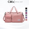 thumbnail image 2 of Cilks Bolsa De Lona Portátil Ligera De Corta Distancia De Gran Capacidad Viaje De Negocios Gimnasio Deportiva Mensajero De Separación Húmeda Seca L, 2 of 4