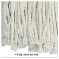 thumbnail image 2 of Cut-End Wet Mop Head, Cotton, White, #20, 12/carton, 2 of 10
