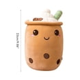 thumbnail image 2 of Peluche De Té De La Leche, Almohada De Té De La Leche Con Burbujas, Juguetes De Peluche, Regalos Para Niños Y Adultos Noticed HA045630-03, 2 of 6