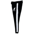 thumbnail image 2 of Kangol Men's Logo French Terry Track Pants Jogger Sweatpants (Medium, Black Beauty), 2 of 3