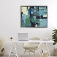 thumbnail image 2 of Stupell Industries Nelle Profondit Abstraction Gray Framed Floater Canvas Wall Art design by Maurizio Piovan, 25 x 31, 2 of 9