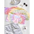 thumbnail image 3 of Manga Girl Daydream Pillow Tie Dye Spiral Women -Image by Shutterstock, Female x-Large, 3 of 4