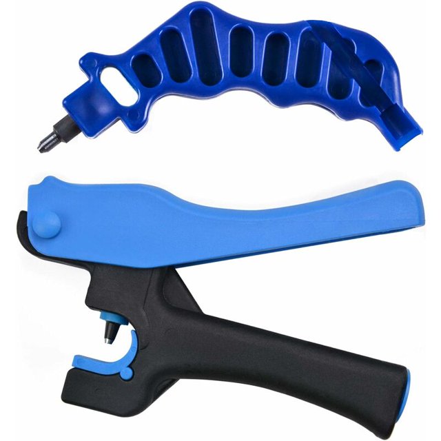 2 piezas de herramienta de perforación de orificios de tubo de riego por goteo, para tubería de 16/20 mm, herramienta de perforación profesional, accesorios de inserción de riego por goteo TUNC Sencillez