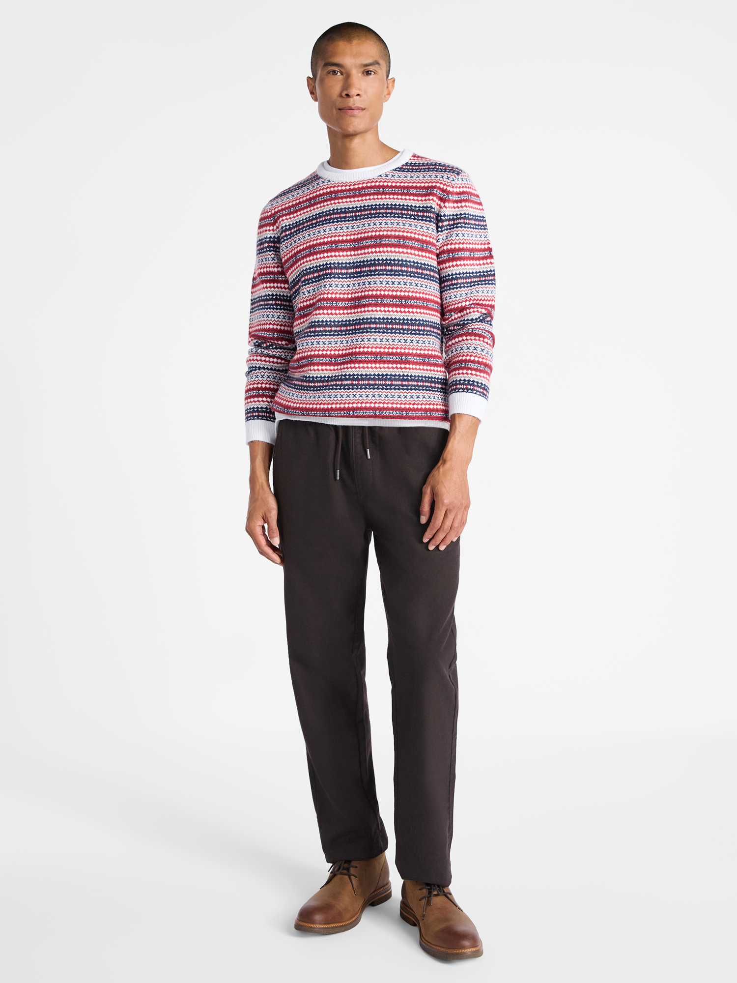 Free Assembly Men's Pull-On Trousers, Sizes S-3XL