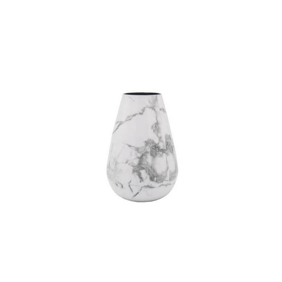 Godinger Vase à Autocollant en Marbre Blanc