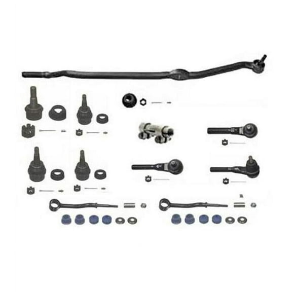 93-01 Jeep Cherokee Drag Link Tie Rod Ball Joints Kit Steering and Suspension