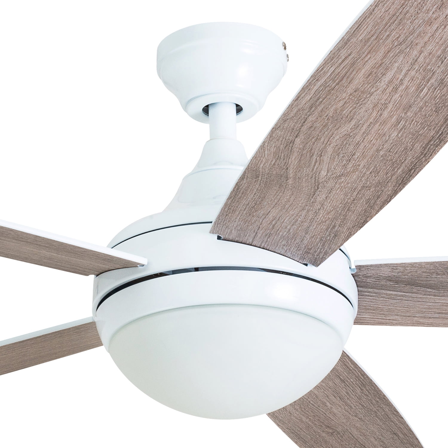 Prominence Home 52" Ashby Indoor White Ceiling Fan with Remote