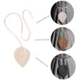 thumbnail image 2 of 2 Pieces Curtain Tiebacks Handmade Curtain Ropes Tassel Curtain Clips Rope Straps Decorative Rope Holdbacks, 2 of 7