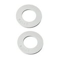 thumbnail image 3 of amleso 2 Pieces Micro Weight Plates Extra Weights Compact Drop Resistant Change Weight Plates for Workout Progressive Cross Training White 0.25kg, 3 of 9
