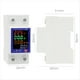thumbnail image 3 of Tuya WiFi Medidor de Energía Inteligente Protector Multifuncional Pantalla A Color Protector de Bajo Voltaje Medidor Prepago, 3 of 5