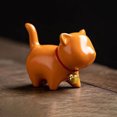 thumbnail image 4 of Homerr Cat Toilet Bolt Cover Toilet Bolt Caps Decorative Ceramic Covers Ice- Finish Ancient Chinese Chinaware Technology Bathroom Decorative Bolt Cover, 4 of 6