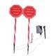 thumbnail image 1 of LED Solar Stake Light Waterproof with Santa Stop Here Sign Landscape Lighting for Yard Christmas, 1 of 5