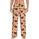 thumbnail image 1 of Balery Thanksgiving Turkey and Pumpkin Pantalones de pijama para hombre, pijama ultraligero, pantalón de descanso-Medium, 1 of 6