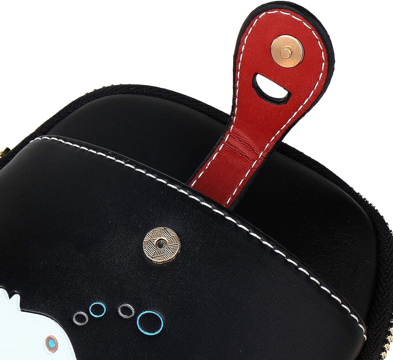 Small Crossbody Phone Bag for Women Leather Cute Cat Cellphone Purse Shoulder Bags PU Wallet