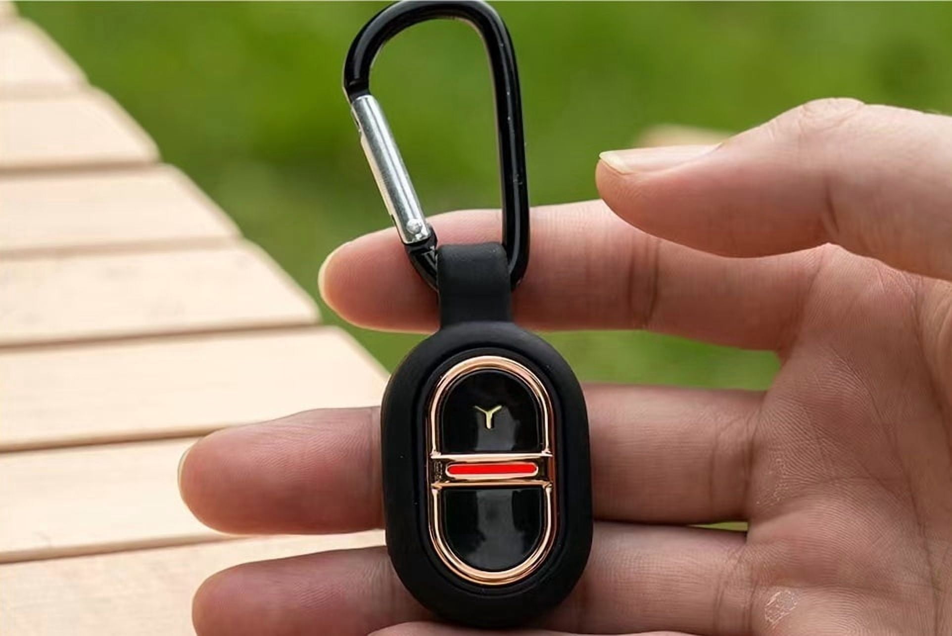 Portable Ultrasonic Mosquito Repellent Clip-On for Outdoor Activities - Ideal for Hiking and Camping