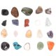 thumbnail image 1 of 20 piezas de rocas pulidas para niños Caminaron piedras gemstones rocas de cristal con caja, 1 of 7