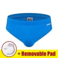 thumbnail image 2 of Calzoncillos de baño para hombre con almohadilla frontal Pantalones cortos de aguas termales extraíbles Pantalones cortos de baño de cintura baja sexy Fridja  nalpqowj18923, 2 of 3
