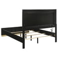 thumbnail image 4 of Caraway Wood Eastern King LED Panel Bed Black, 4 of 7