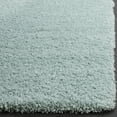 thumbnail image 3 of SAFAVIEH Laguna Neven Plush Solid Shag Runner Rug, Light Blue, 2'3" x 10', 3 of 6