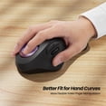thumbnail image 2 of Ratón de trackball ergonómico inalámbrico Nulea M505 recargable, 2 of 7