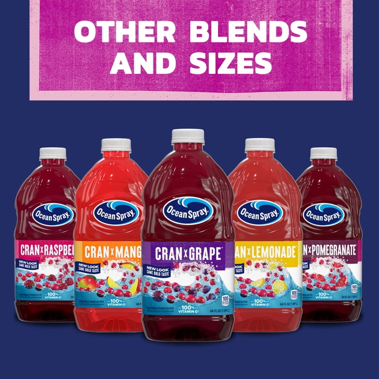 Ocean Spray Cran X Passion Fruit Juice Drink, 64 fl oz, 8 Pack photo 7