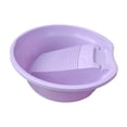 thumbnail image 3 of Lavabo Lavabo Para Lavar Manos Ropa Lavabo Para Pantalones Ropa Interior Al Aire Libre Violeta, 3 of 8