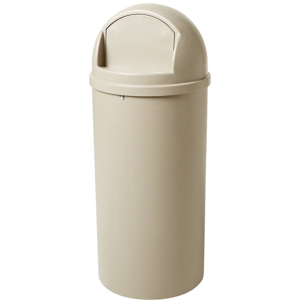 Contenedor Para Basura Rubbermaid Beige Marshal Classic 25 gal Rubbermaid Marshal Classic