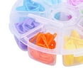 thumbnail image 2 of Sparsain 104Pcs Knitting Stitch Markers Crochet Locking Needle Clip Pin for Sweater Scarf DIY Craft with 8 Grids Box, 2 of 6
