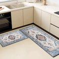 thumbnail image 5 of Kitchen Rugs Sets of 3 Non Slip Washable Kitchen Mats for Floor, Waterproof Kitchen Runner Rug, Floor Mat Carpet for Entryway, Laundry, Sink, Hallway, Bathroom, 5 of 12