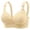 #0072-Beige, variant on Women's T-Shirt Bra Seamless Solid Color Wireless Lift Soft Support Full Coverage Smoothing Everyday Wear Comt Fit Work Office Casual