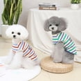 thumbnail image 4 of Dogs Shirt Pet Clothes, Puppy Clothing Printed Vest T-Shirt Cat Apparel Doggy Breathable Sweatshirt Cotton Soft Outfits for Small Medium Large Dogs Cool Tee Tank Top Tshirts, 4 of 8