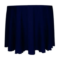 Ultimate Textile Reversible Shantung Satin - Majestic 120-Inch Round Tablecloth