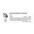 thumbnail image 2 of Michigan Medical Cannabis Rx Direct Thermal Compatible Labels, 2 of 4
