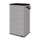 thumbnail image 1 of Cesto de Ropa Plegable 80L Grande Rectangular y con Asas Resistentes Belug, Gris, 1 of 5