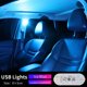 thumbnail image 1 of Mini luz LED táctil recargable con Sensor USB, luz de ambiente para coche, fiesta, luz nocturna, 1 piezas, 9SMD, 1 of 5