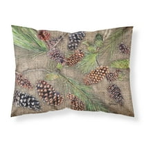 Pine Cones Fabric Standard Pillowcase